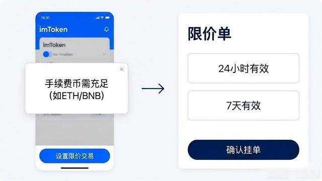 imToken限价交易怎么设置？入口在哪