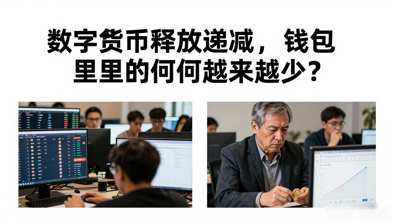 数字货币释放递减，钱包里的币为何越来越少？
