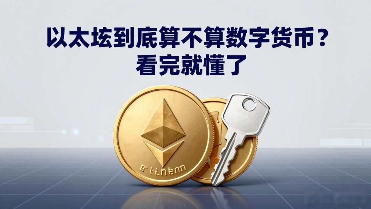 以太坊到底算不算数字货币？看完就懂了