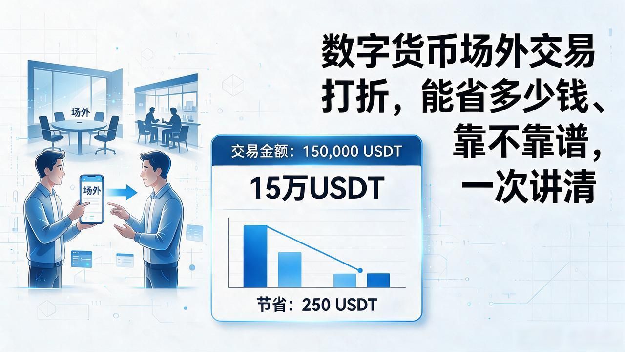 数字货币场外交易打折，能省多少钱、靠不靠谱，一次讲清