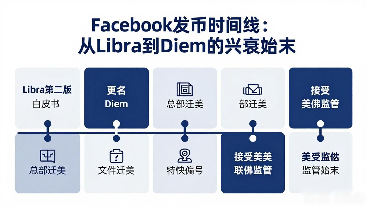 Facebook发币时间线：从Libra到Diem的兴衰始末