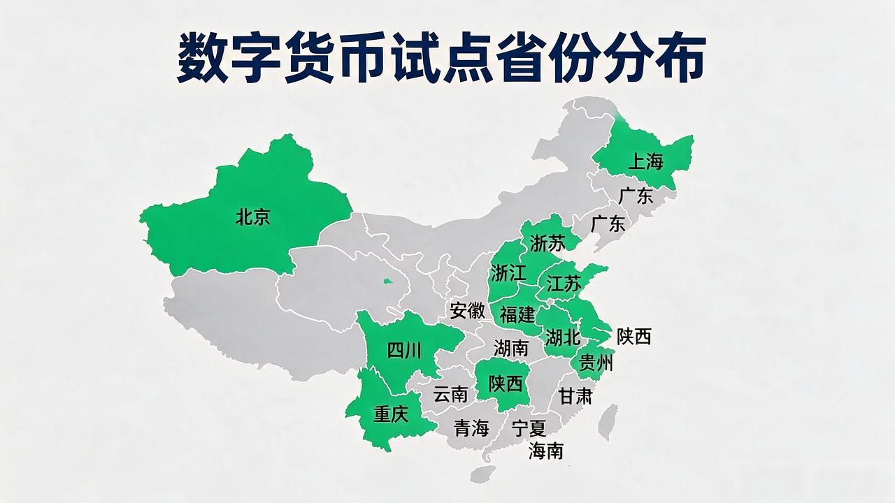 数字货币试点在哪些省份?一文看懂数字人民币使用范围