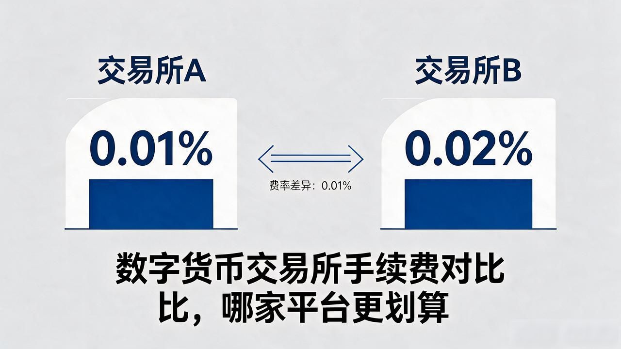 数字货币交易所手续费对比，哪家平台更划算