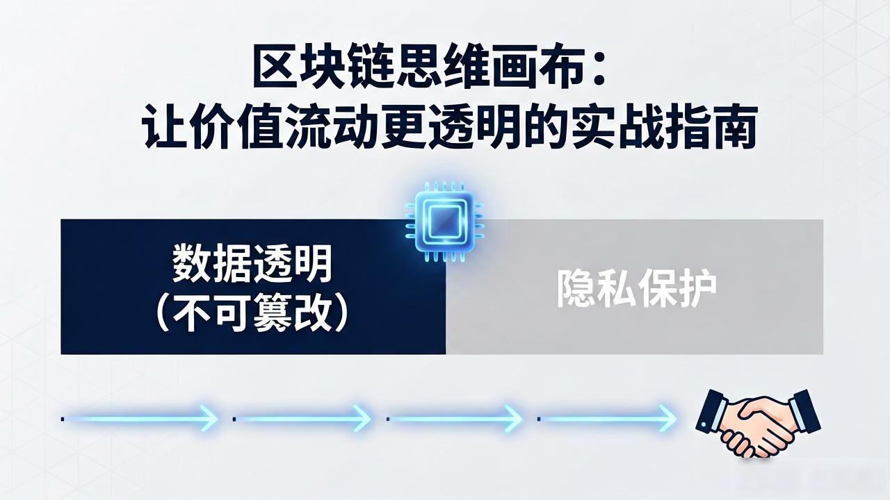 区块链思维画布:让价值流动更透明的实战指南