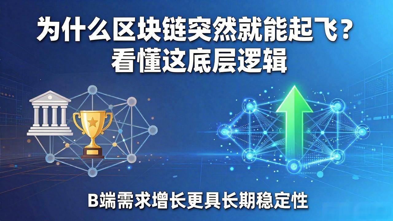 为什么区块链突然就能起飞?看懂这底层逻辑