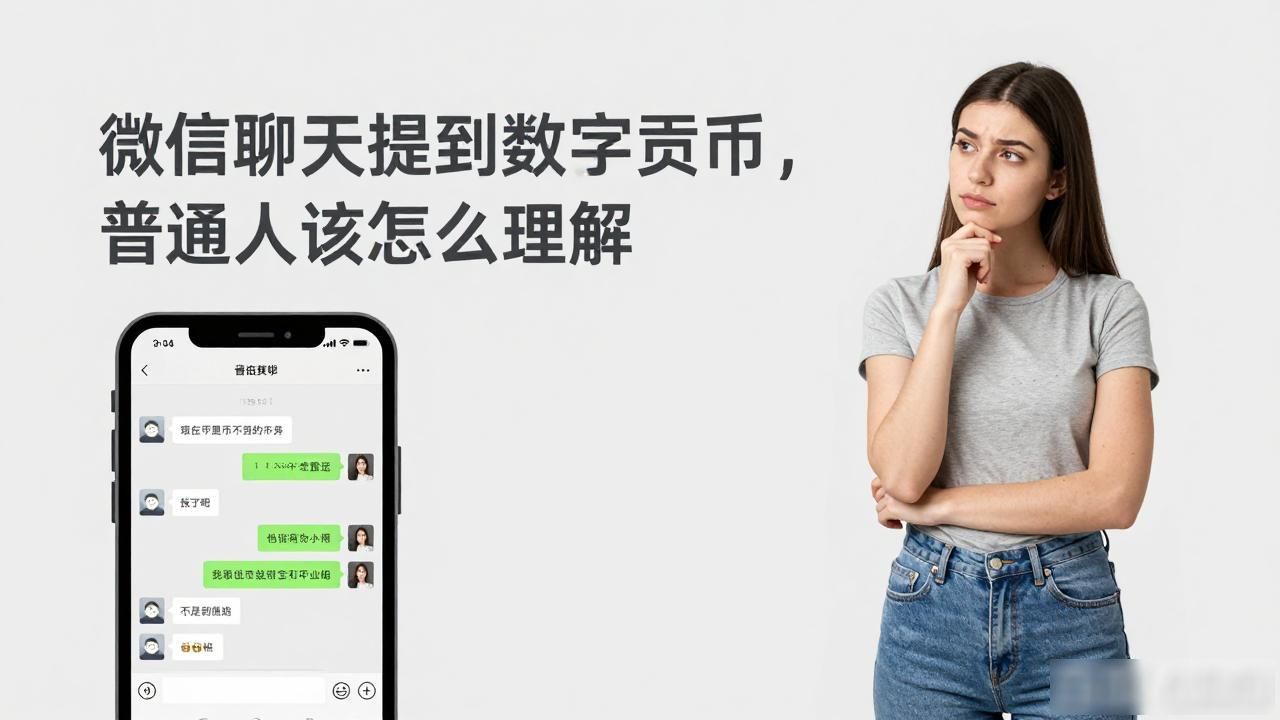 微信聊天提到数字货币，普通人该怎么理解