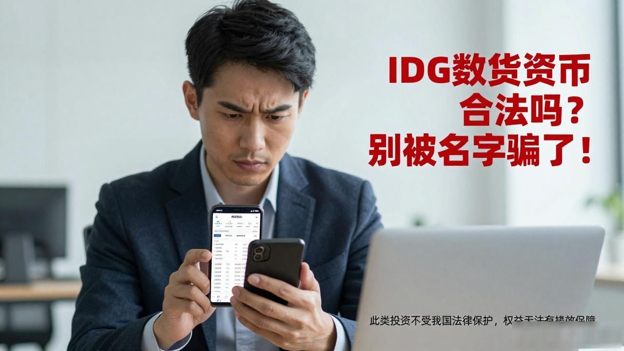 IDG数字货币合法吗？别被名字骗了！