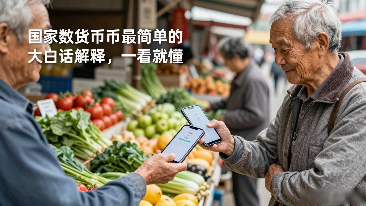 国家数字货币最简单的大白话解释，一看就懂