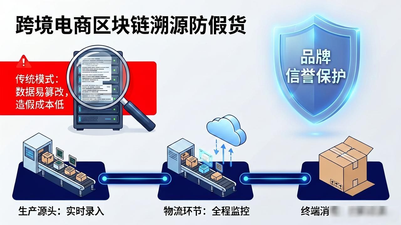 跨境电商区块链怎么用？省钱透明防诈骗全解析
