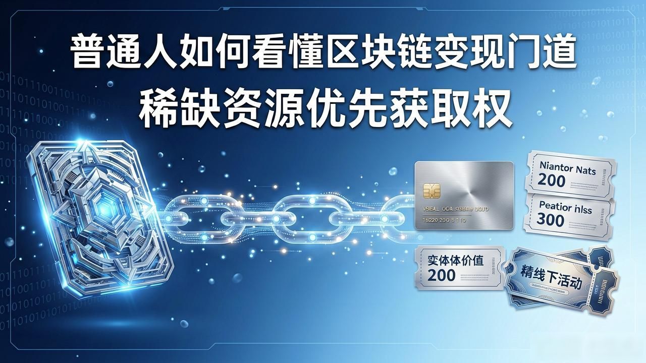普通人如何看懂区块链变现门道
