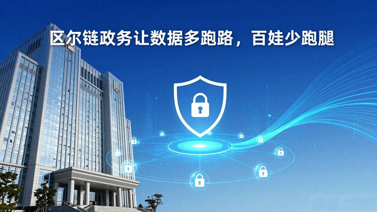 区块链政务让数据多跑路，百姓少跑腿