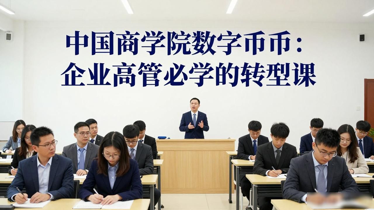 中国商学院数字货币：企业高管必学的转型课