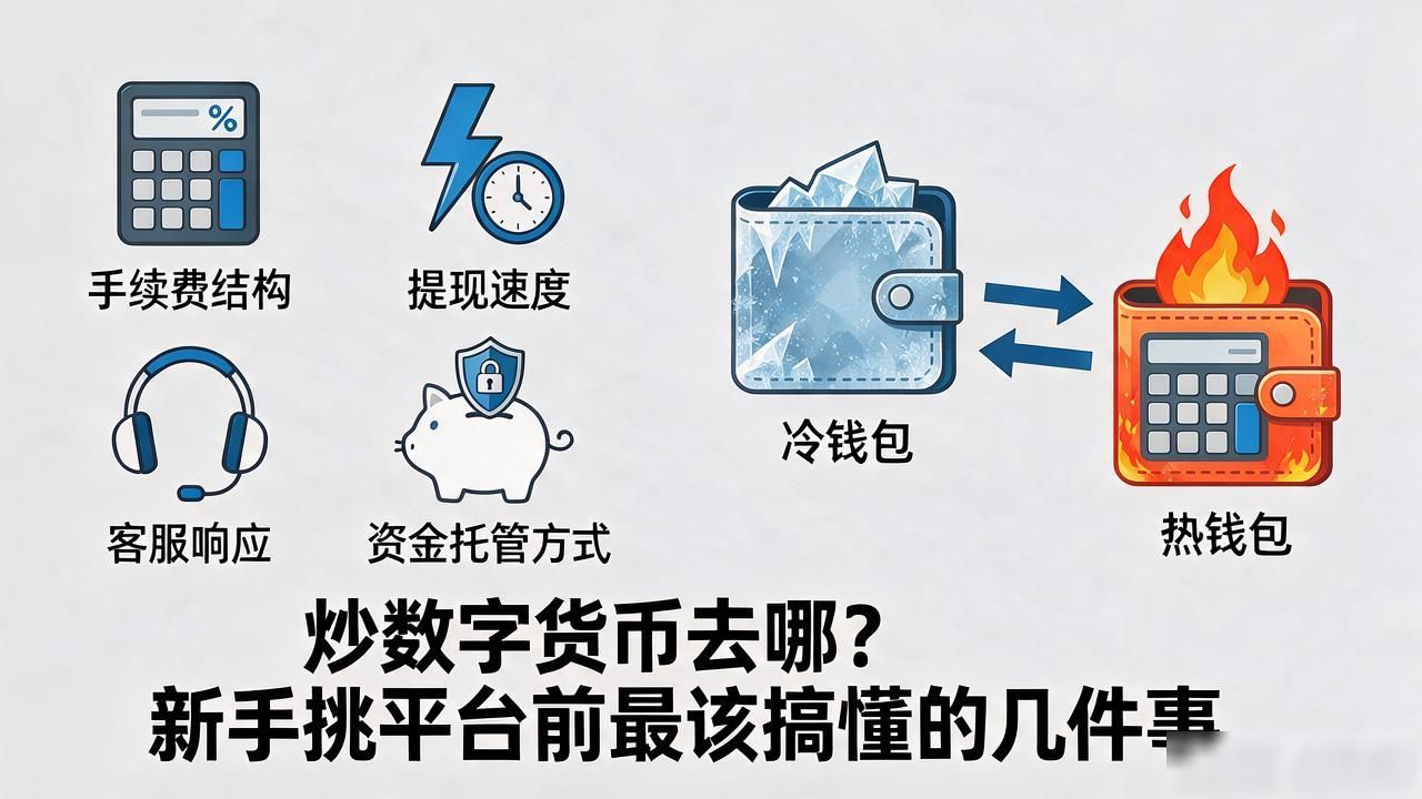炒数字货币去哪？新手挑平台前最该搞懂的几件事