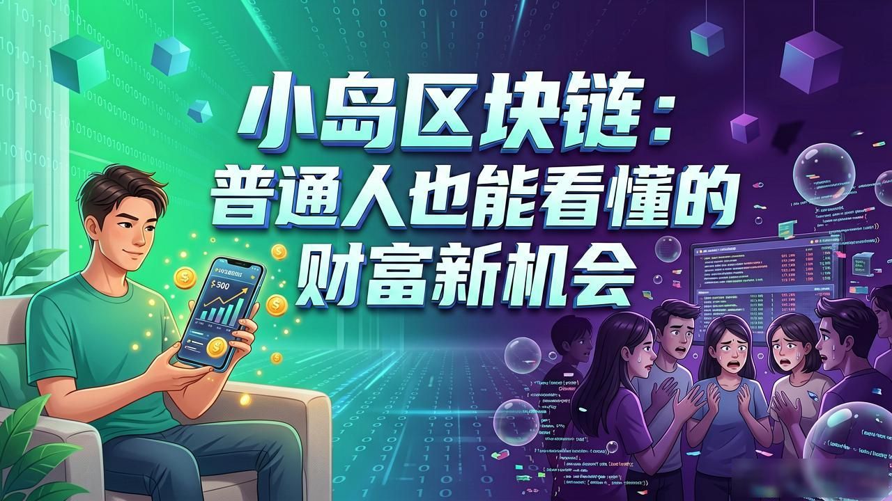 小岛区块链：普通人也能看懂的财富新机会