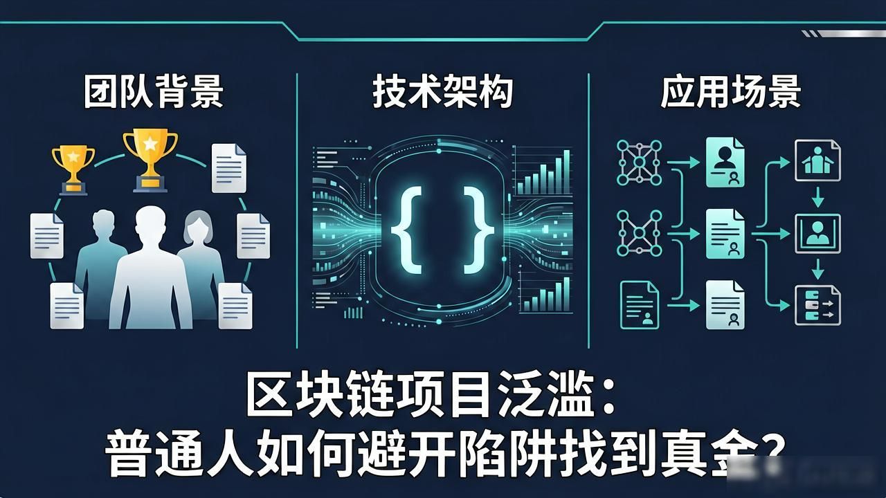 区块链项目泛滥：普通人如何避开陷阱找到真金？