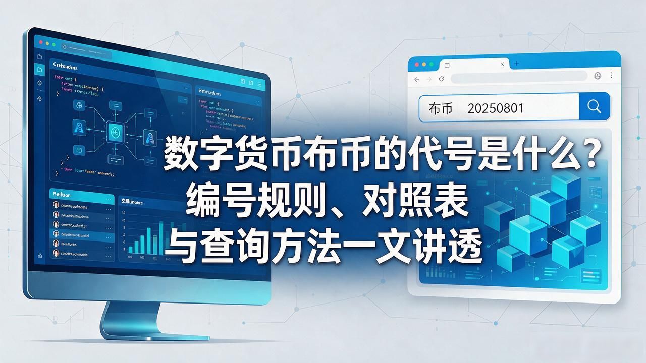 数字货币布币的代号是什么？编号规则、对照表与查询方法一文讲透