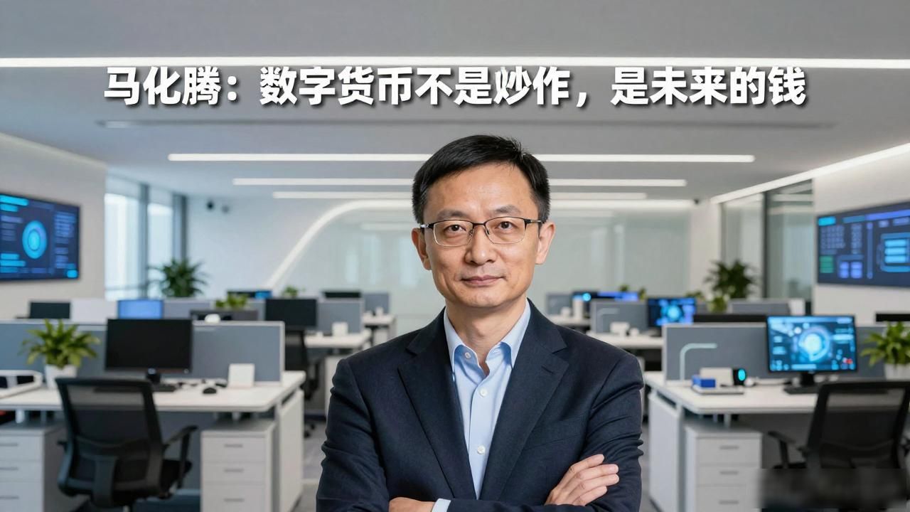 马化腾：数字货币不是炒作，是未来的钱