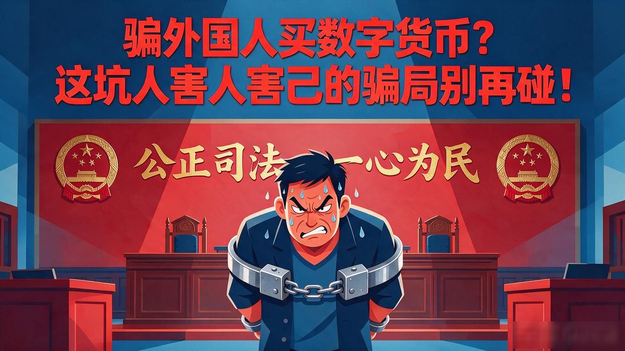骗外国人买数字货币？这坑人害人害己的骗局别再碰！