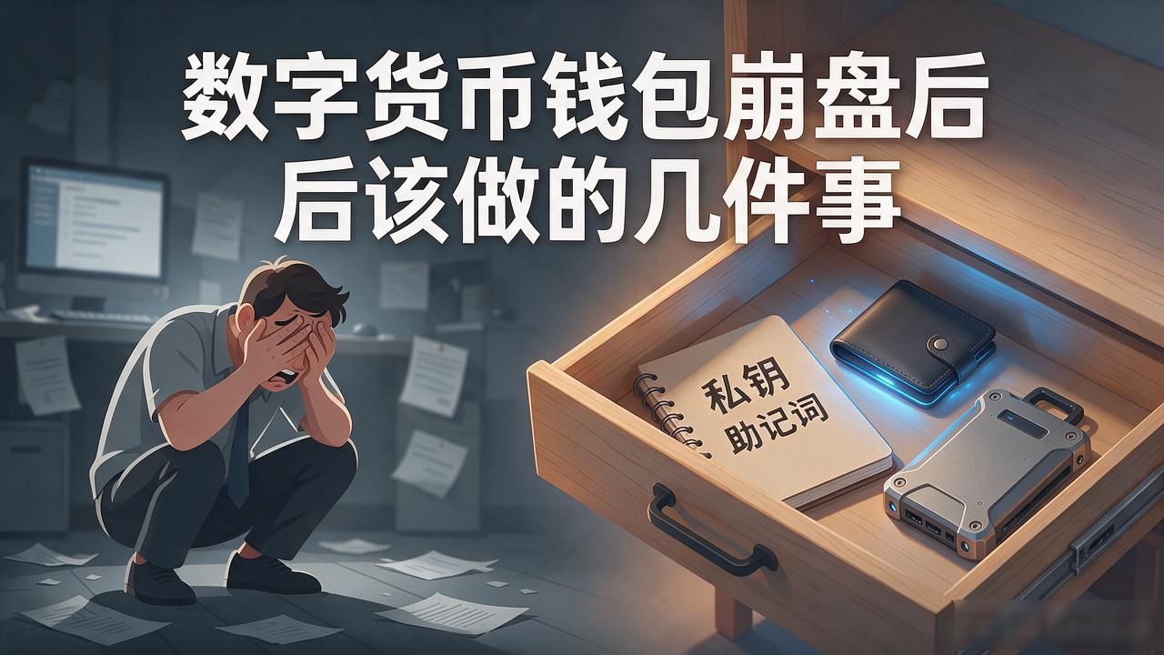 数字货币钱包崩盘之后，散户最该做的不是哭，而是这几件事