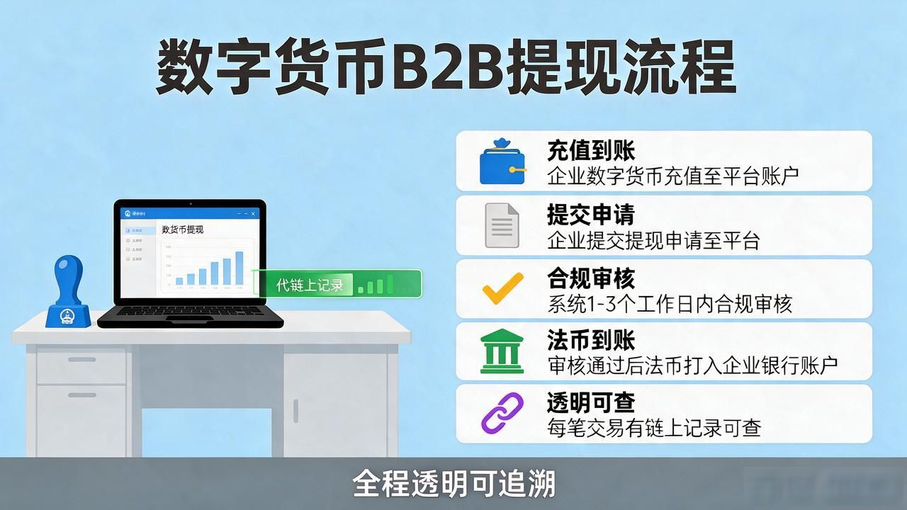 数字货币B2B提现：企业高效到账指南