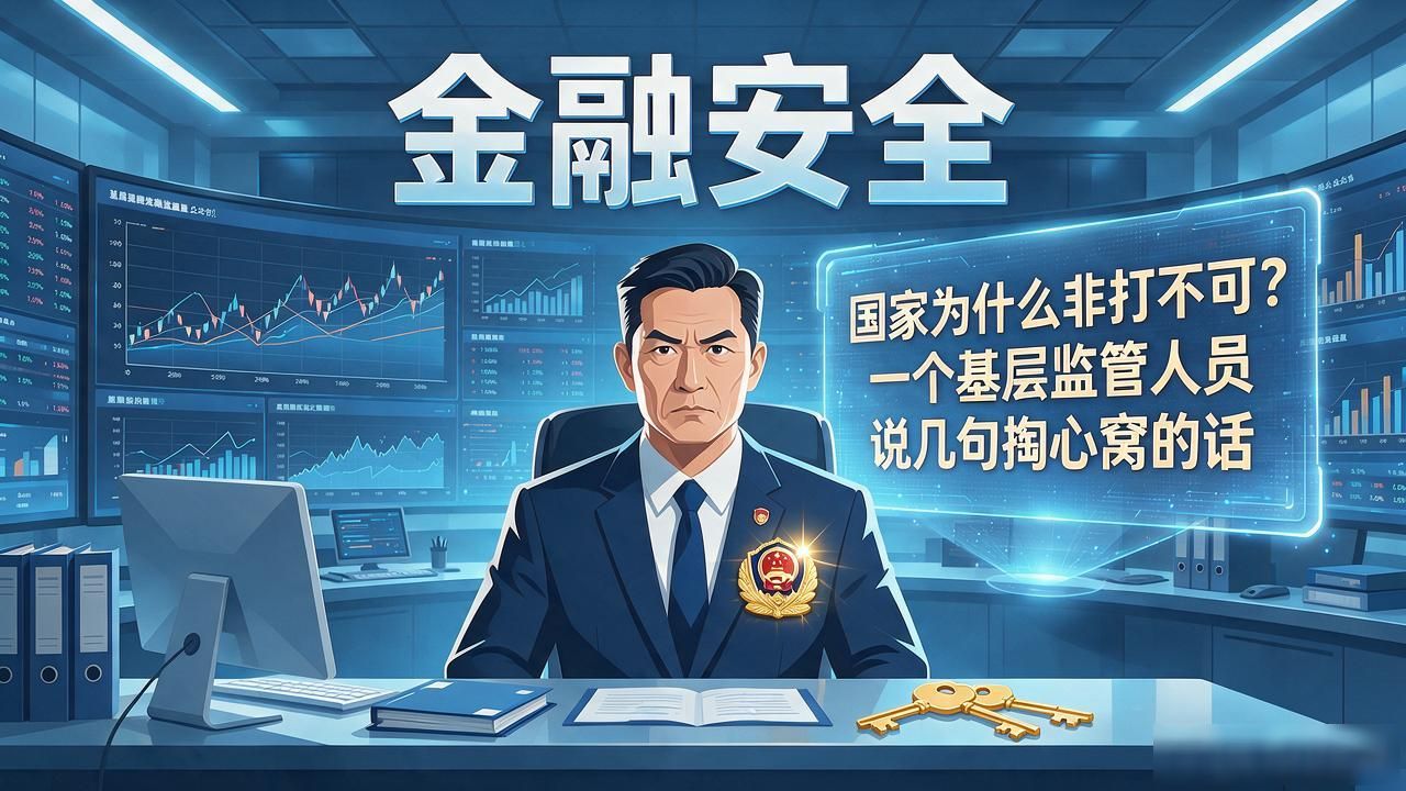国家为什么非打不可？一个基层监管人员说几句掏心窝的话