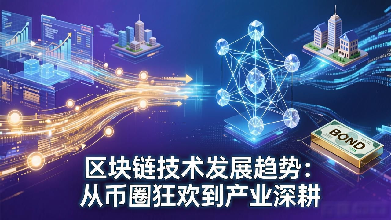 区块链技术发展趋势：从币圈狂欢到产业深耕