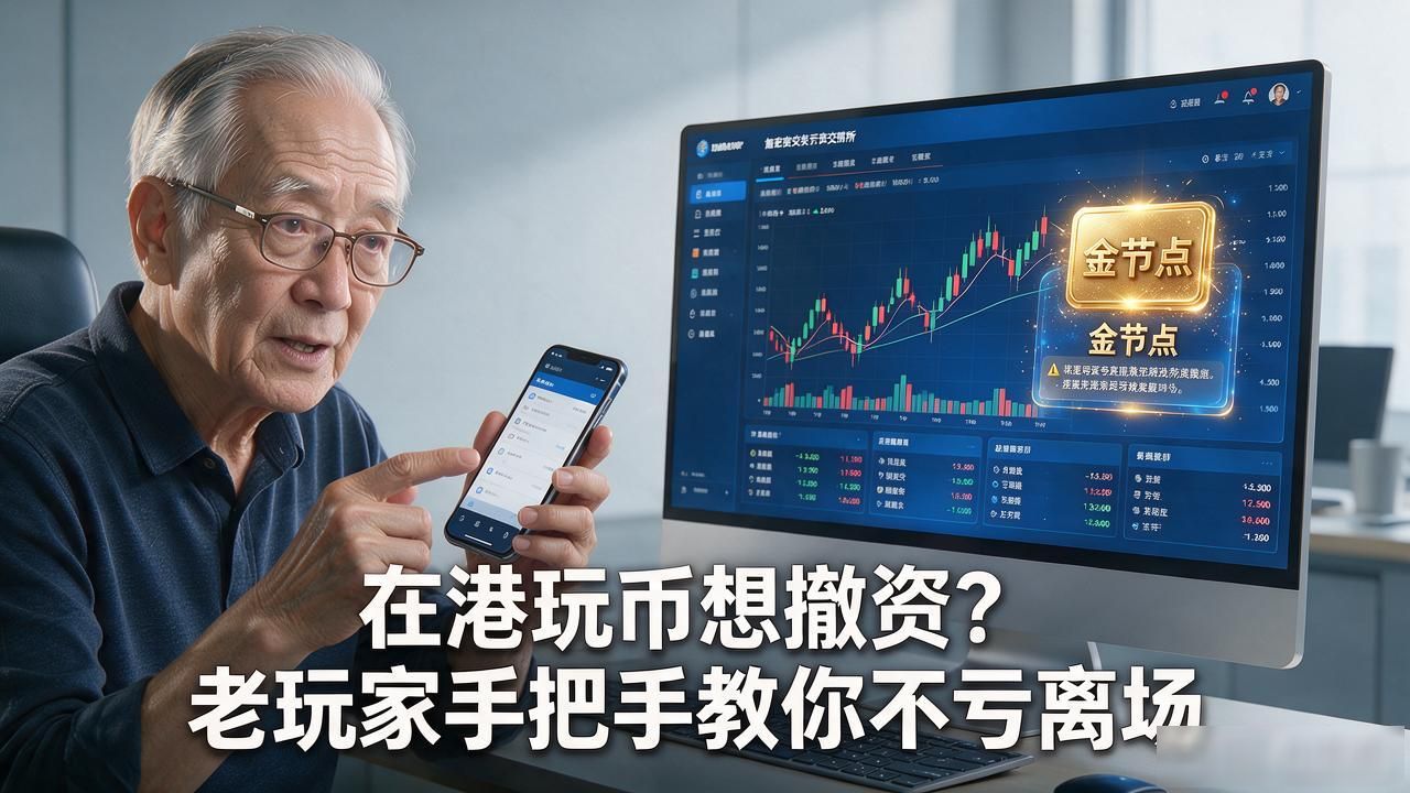 在港玩币想撤资？老玩家手把手教你不亏离场