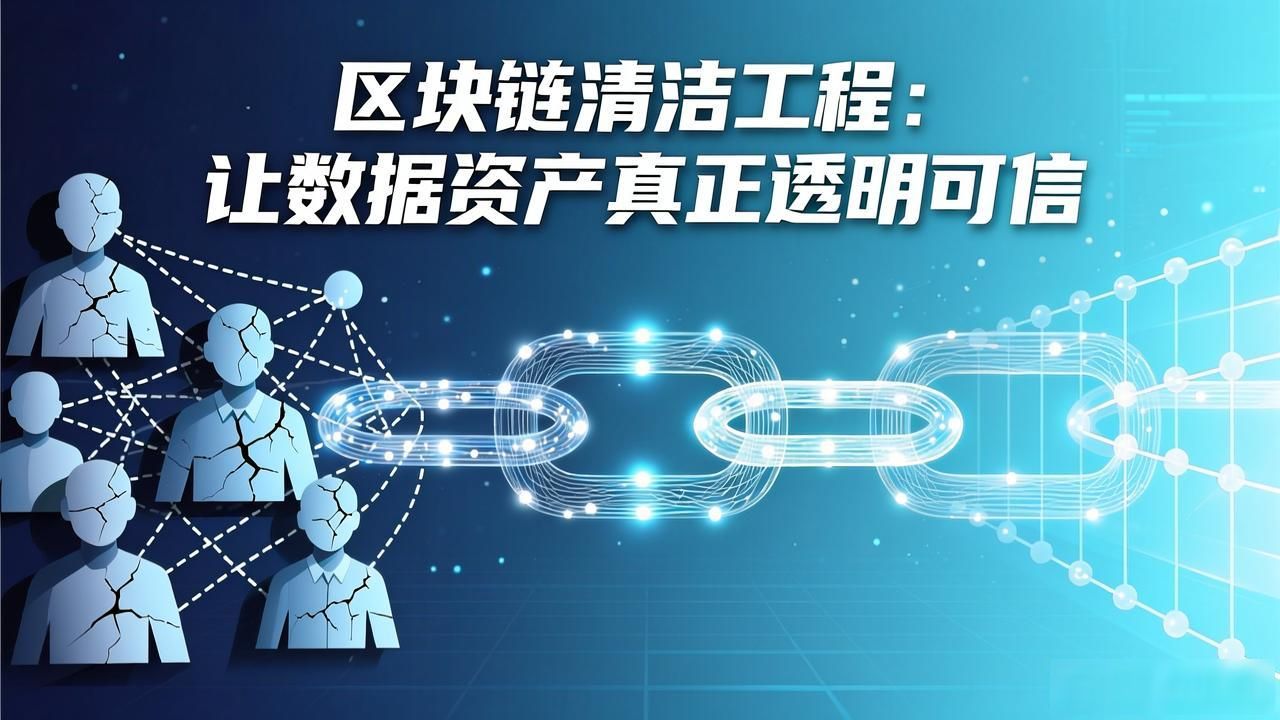 区块链清洁工程：让数据资产真正透明可信