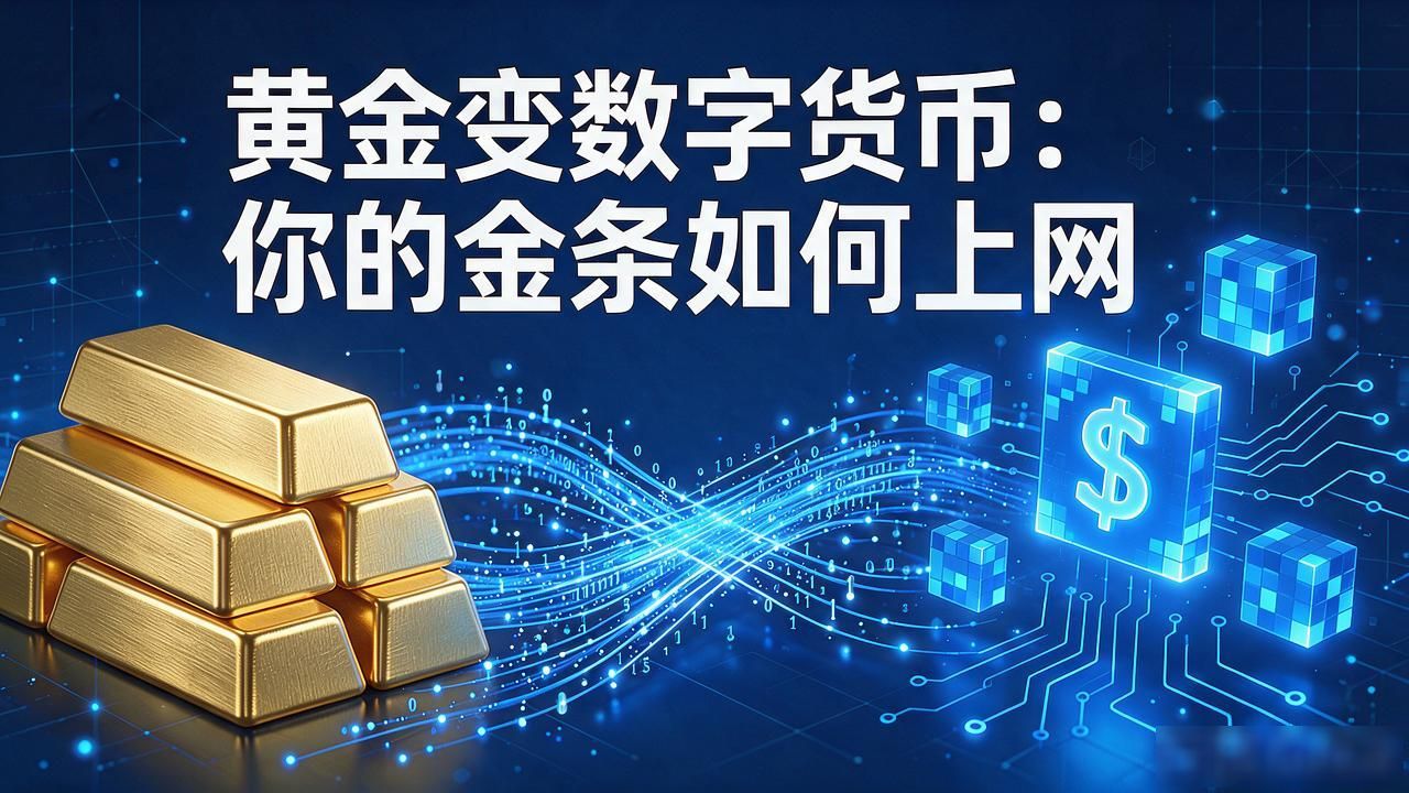 黄金变数字货币：你的金条如何上网