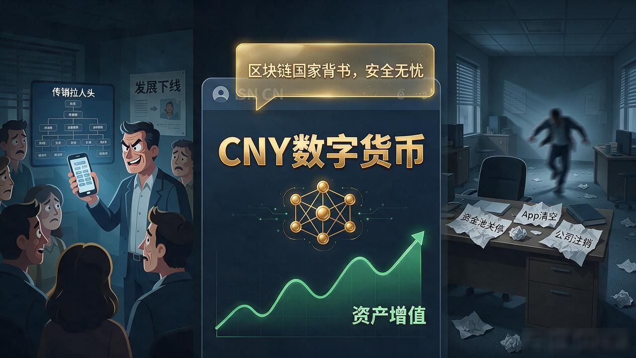 CNY数字货币爆雷了，你手里的币还值钱吗