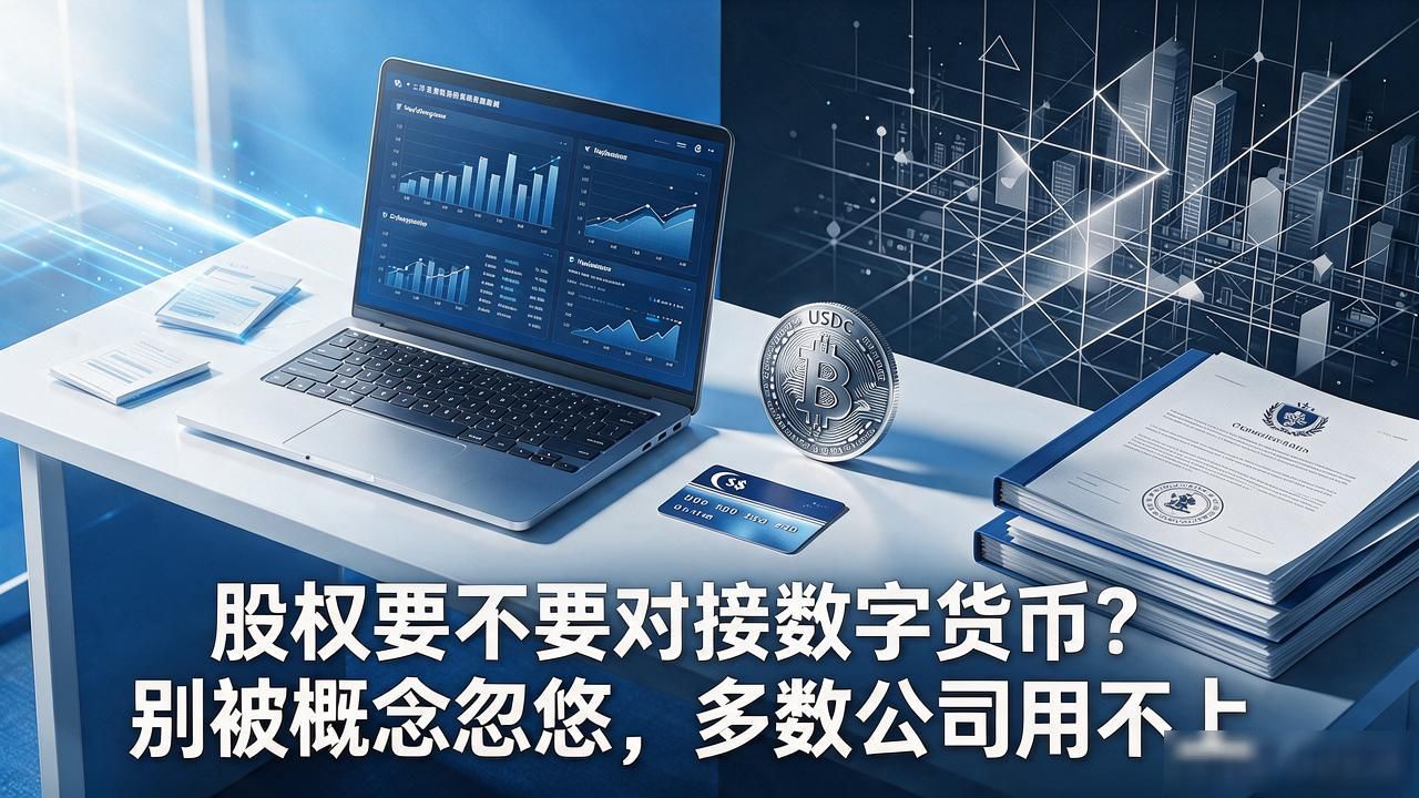 股权要不要对接数字货币？别被概念忽悠，多数公司用不上