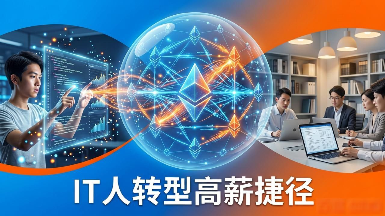 区块链实战课：IT人转型高薪捷径