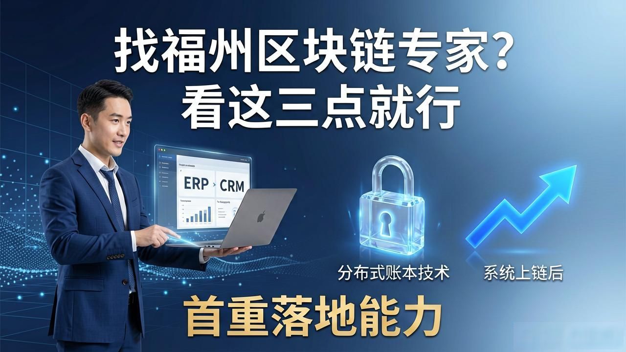 找福州区块链专家？看这三点就行