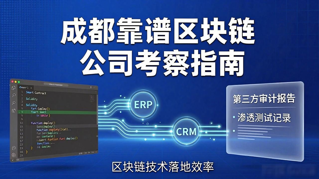 成都找靠谱区块链公司？看这几点避坑指南