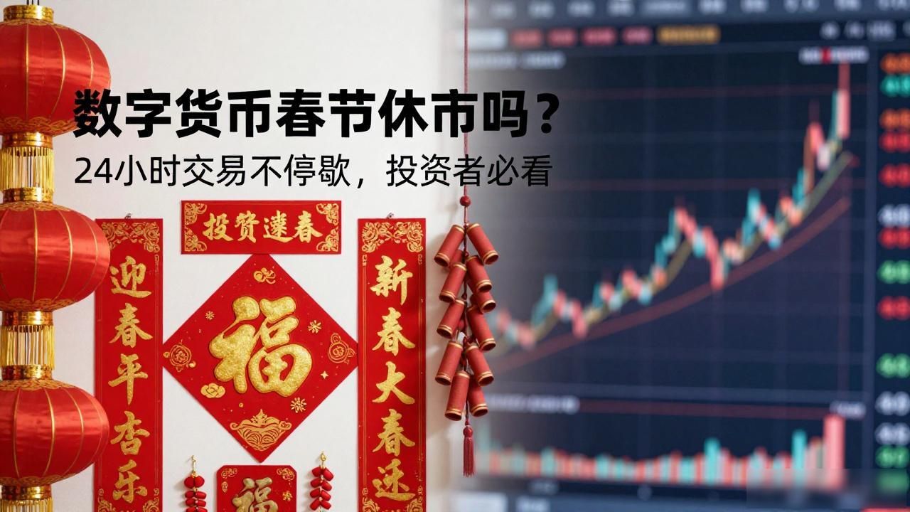 数字货币春节休市吗?24小时交易不停歇,投资者必看