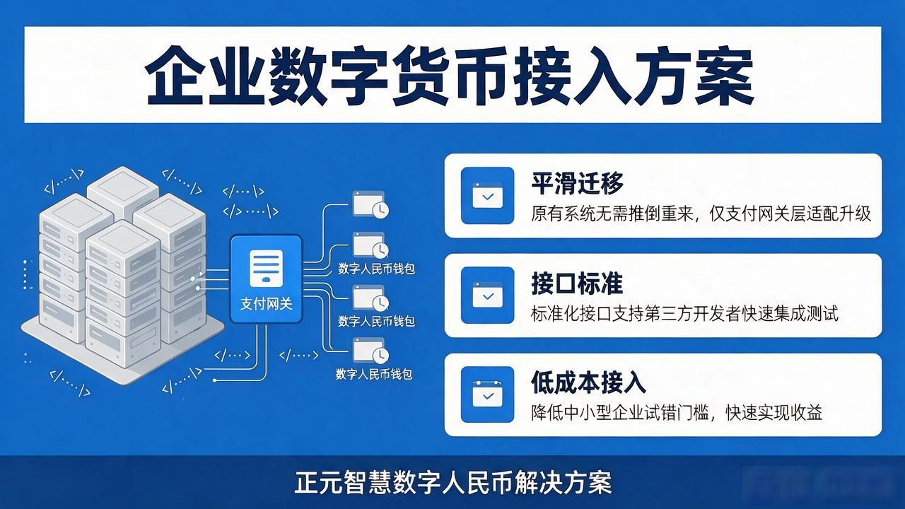 正元智慧支持数字货币，企业怎么用？