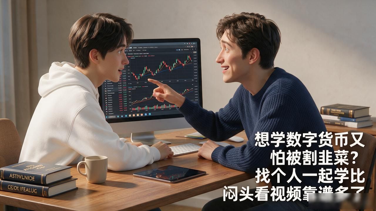 想学数字货币又怕被割韭菜？找个人一起学比闷头看视频靠谱多了