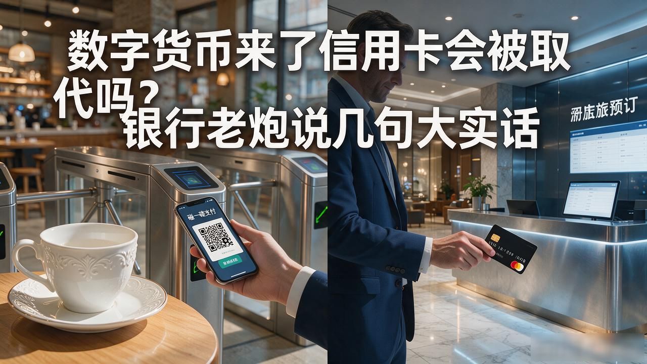 数字货币来了信用卡会被取代吗？银行老炮说几句大实话