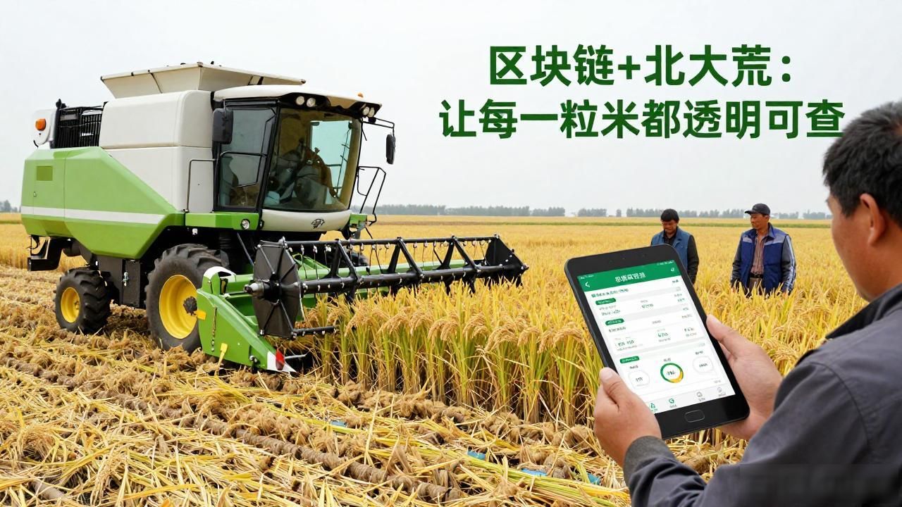 区块链+北大荒：让每一粒米都透明可查
