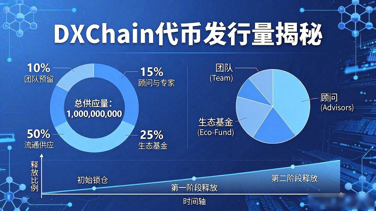 DXChain代币发行量揭秘：总量上限与分配机制全解析