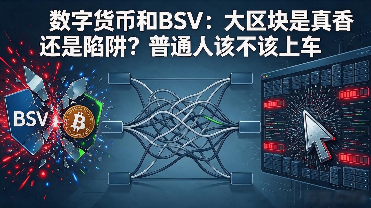数字货币和BSV：大区块是真香还是陷阱？普通人该不该上车