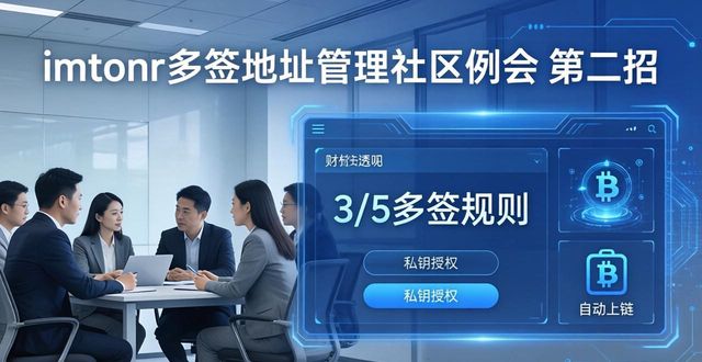 imToken新地址管理社区例会的3个妙招