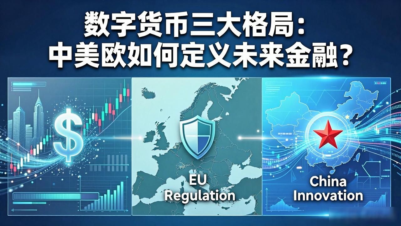 数字货币三大格局：中美欧如何定义未来金融？