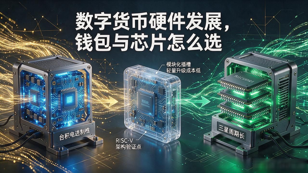 数字货币硬件发展，钱包与芯片怎么选