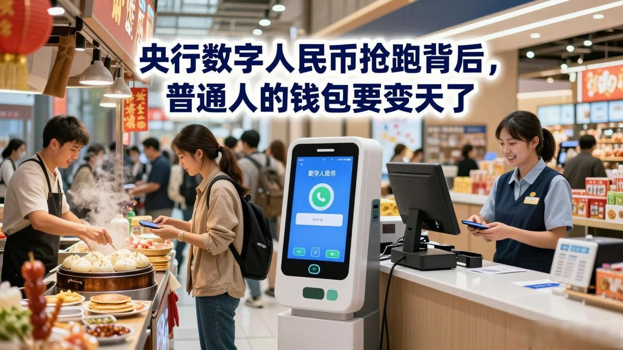 央行数字人民币抢跑背后，普通人的钱包要变天了