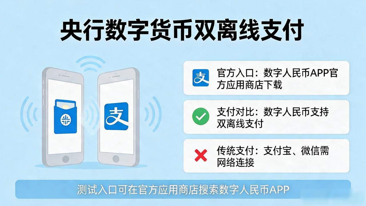 央行数字货币测试入口在哪？官方链接怎么找