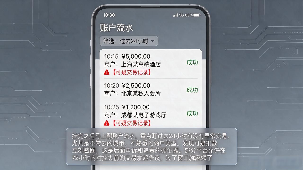 数字货币刷卡卡丢了不用慌，挂失、查账、补办一篇讲清