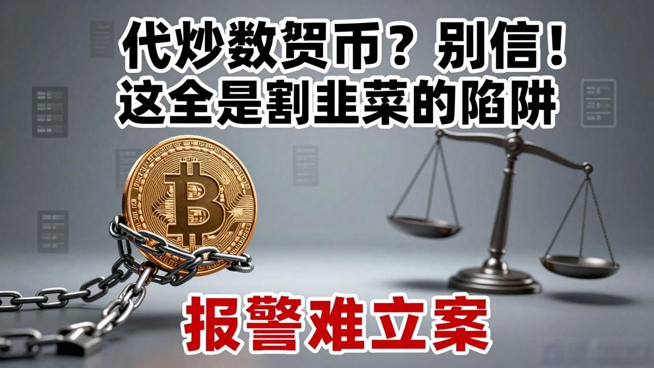 代炒数字货币？别信！这全是割韭菜的陷阱