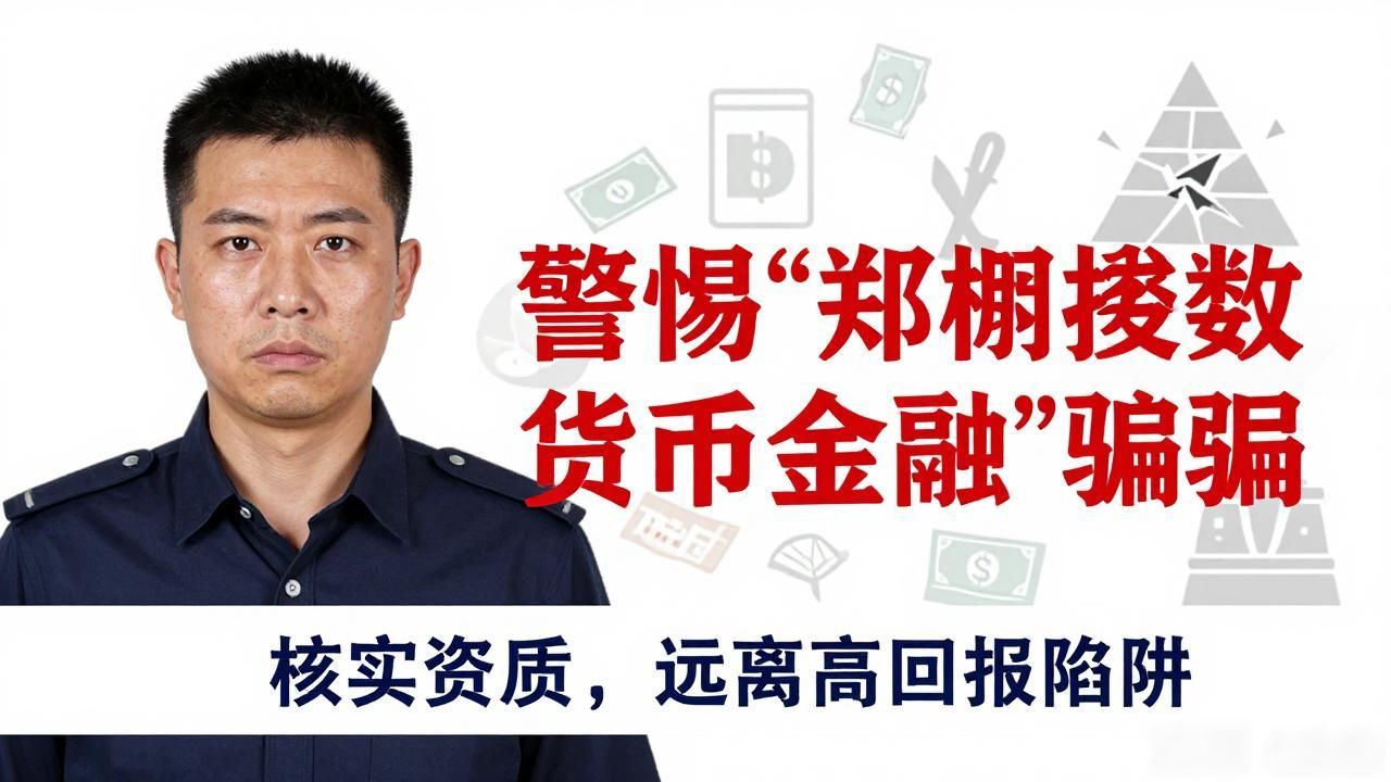 警惕“郑建鹏数字货币金融”骗局：别信高回报神话