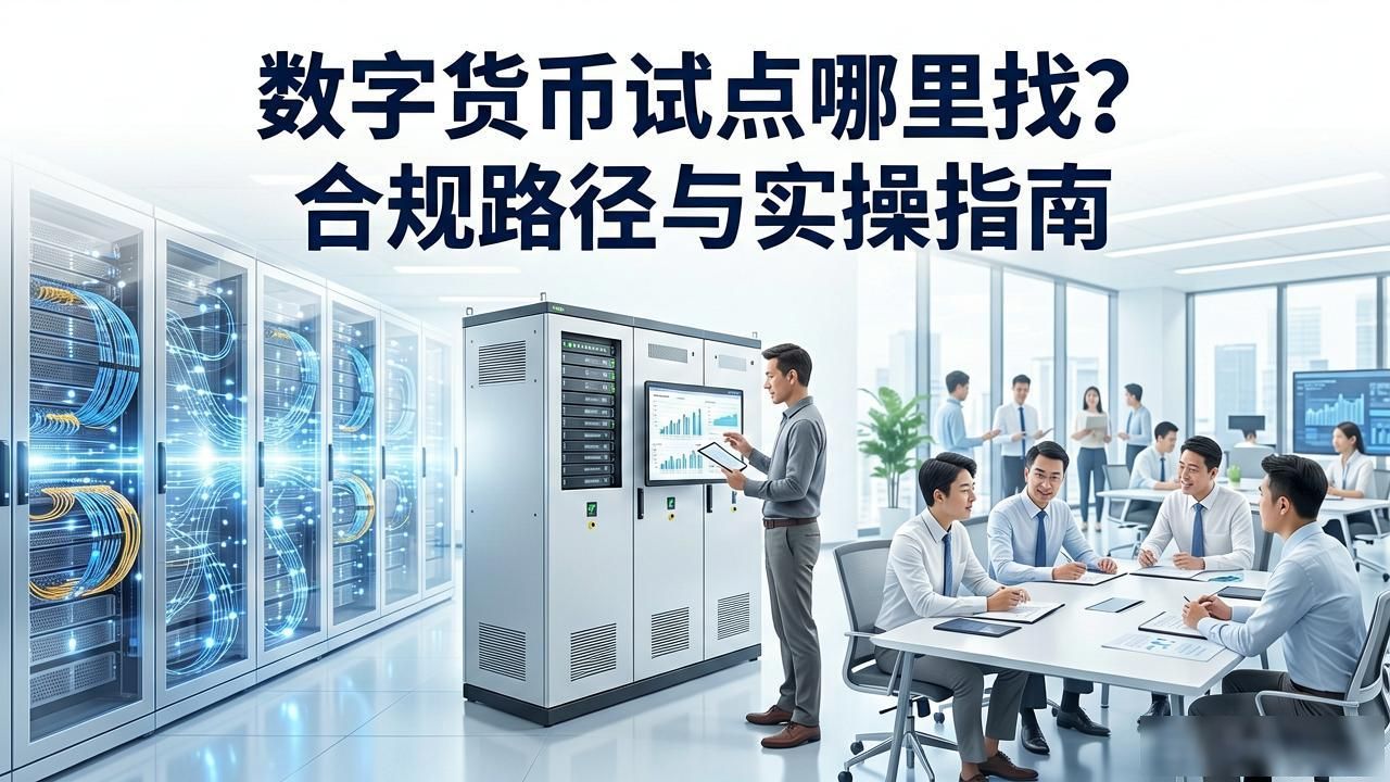 数字货币试点哪里找？合规路径与实操指南